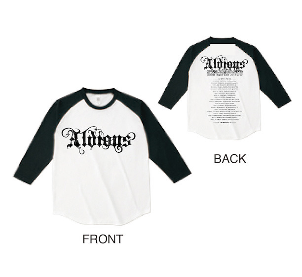 ラグランTシャツ(WHITE×BLACK)【バーゲンセール】