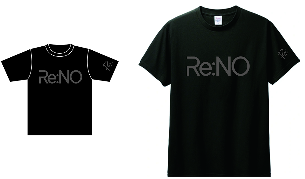 【Re:NO 】フォームプリントTシャツ（発泡プリント）