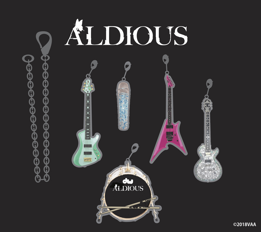 Aldious メタルチャームセット【12/26(土)お昼12時~セール開始】