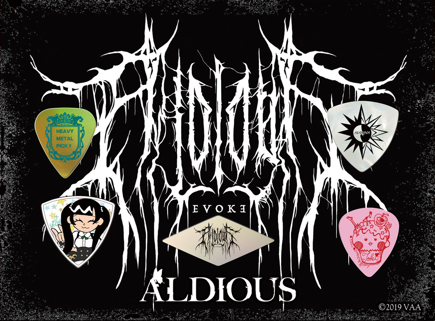 Aldious ピックセット 2019