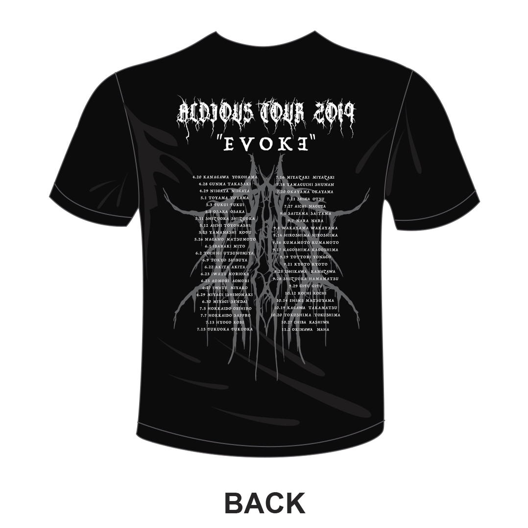 【sale!!!】“Evoke” ツアーTシャツ