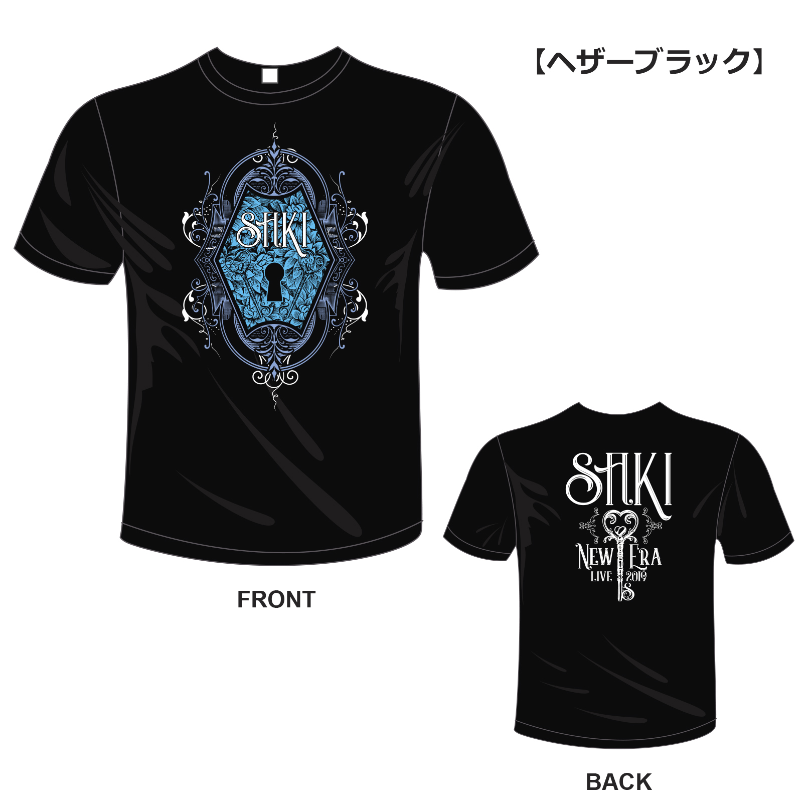 SAKI “New Era LIVE” 2019 開催記念Tシャツ【バーゲンセール】