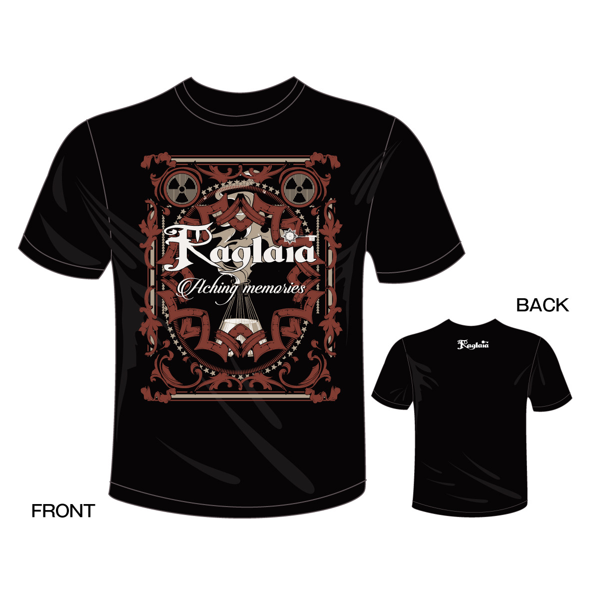 ラグライア・エイキング・メモリーズ・Tシャツ(RED)