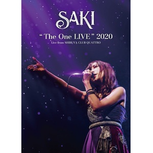 SAKI 無観客ライヴDVD『“The One LIVE” 2020 Live from SHIBUYA CLUB QUATTRO』【VAA STORE限定盤】(DVD)