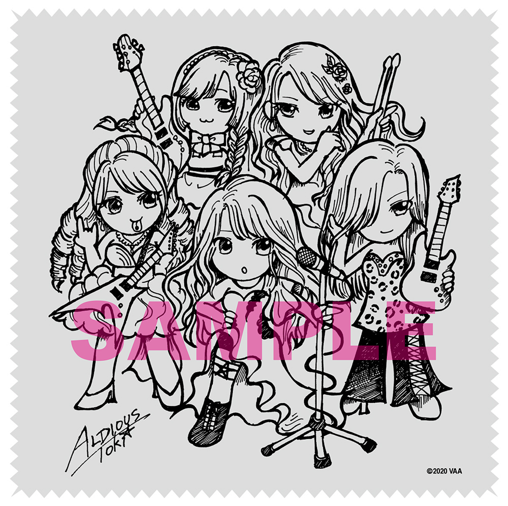 Aldious クリーニングクロス(トキデザイン2020 Winter Version)