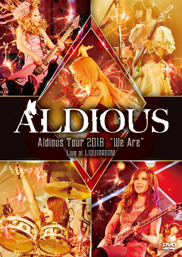 【50パーセントOFF】Aldious ライヴDVD(2018年)『Aldious Tour 2018 “We Are” Live at LIQUIDROOM』